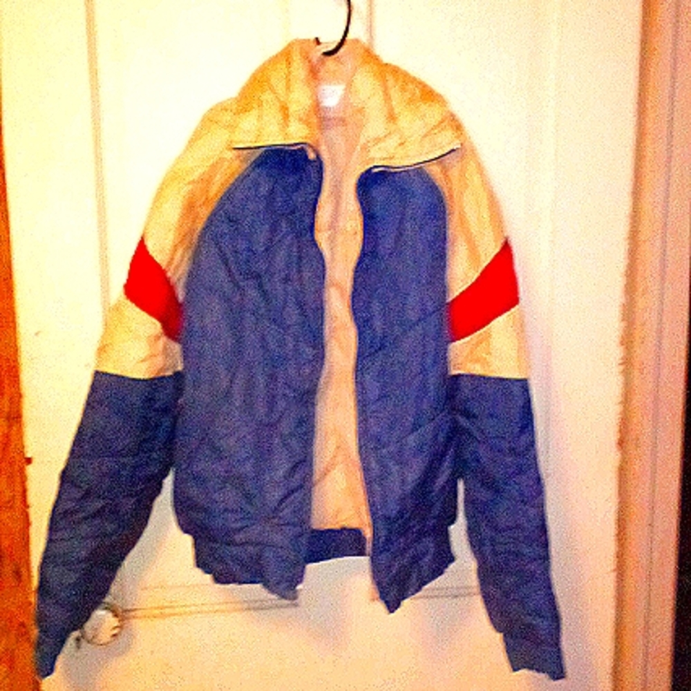 Vintage Tarleton Windbreaker With  Detachable Sleeves 1970s Size Small.